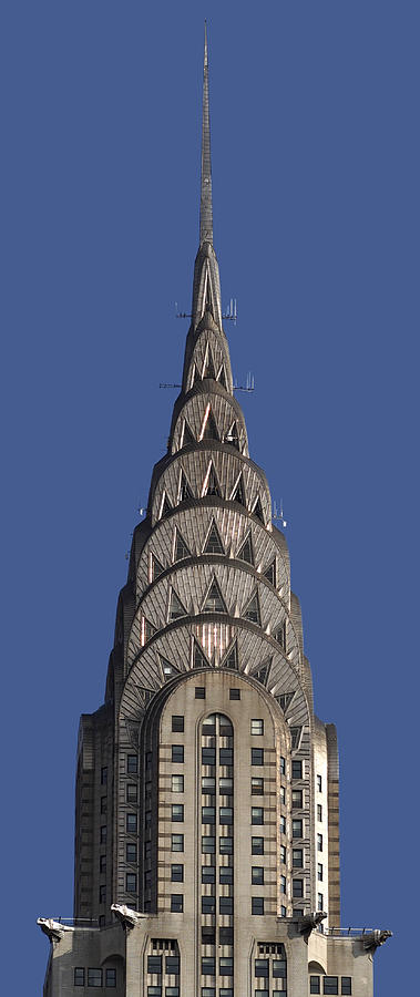 The Chrysler Building - Deco Detail Photograph by Rona Black