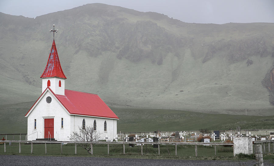 The Church At Reynisfjara Photograph