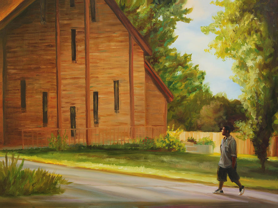The Church Painting by Emily Olson