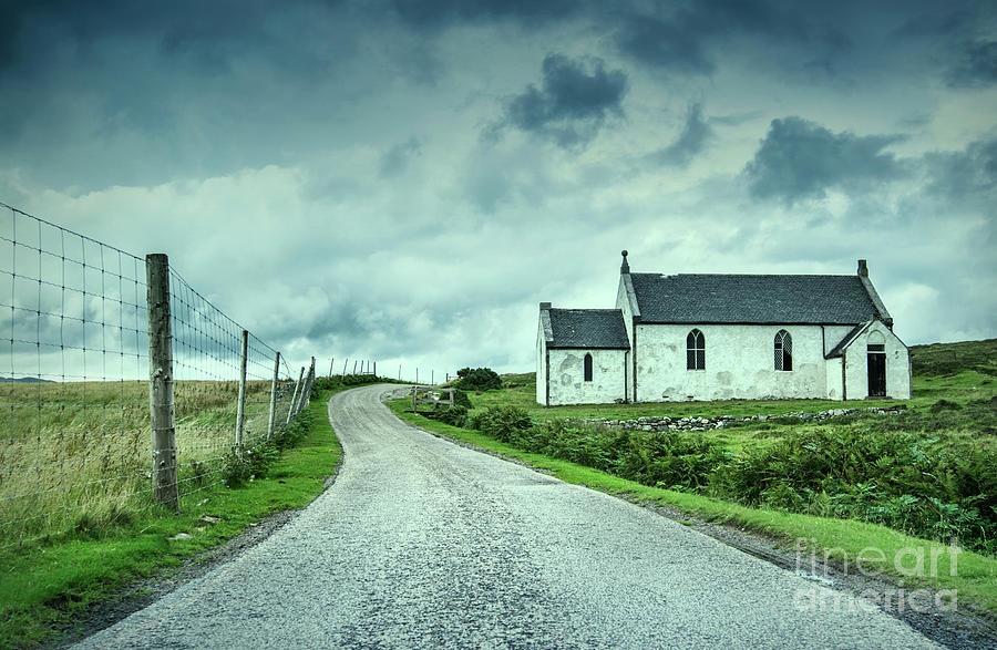The Church in the Highlands Photograph by David Lichtneker