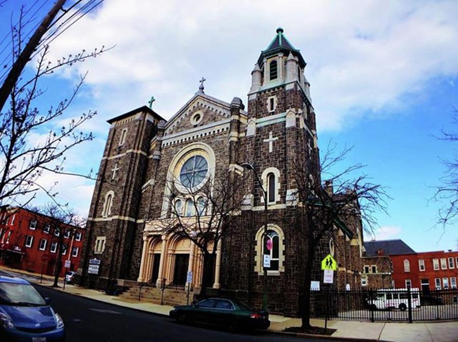 Baltimore Photograph - The Church Looks Really Cool From This by Megan Bishop