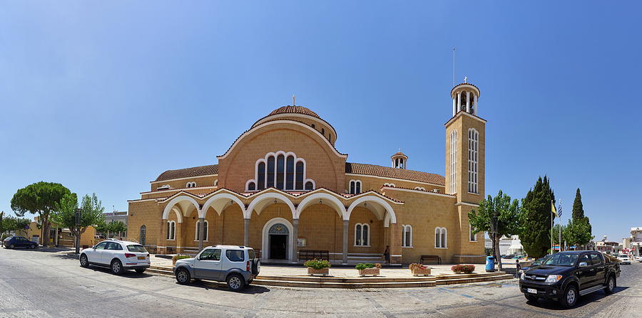 The Church Of Paralimni Photograph