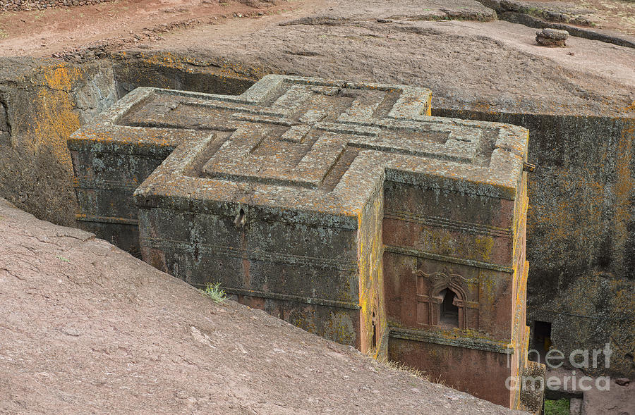 The Church of St. George in Lalibela, Ethiopia Photograph by Ivan Batinic