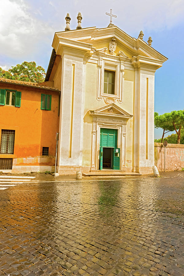 The Church Of St Mary In Palmis In Rome, Italy Photograph