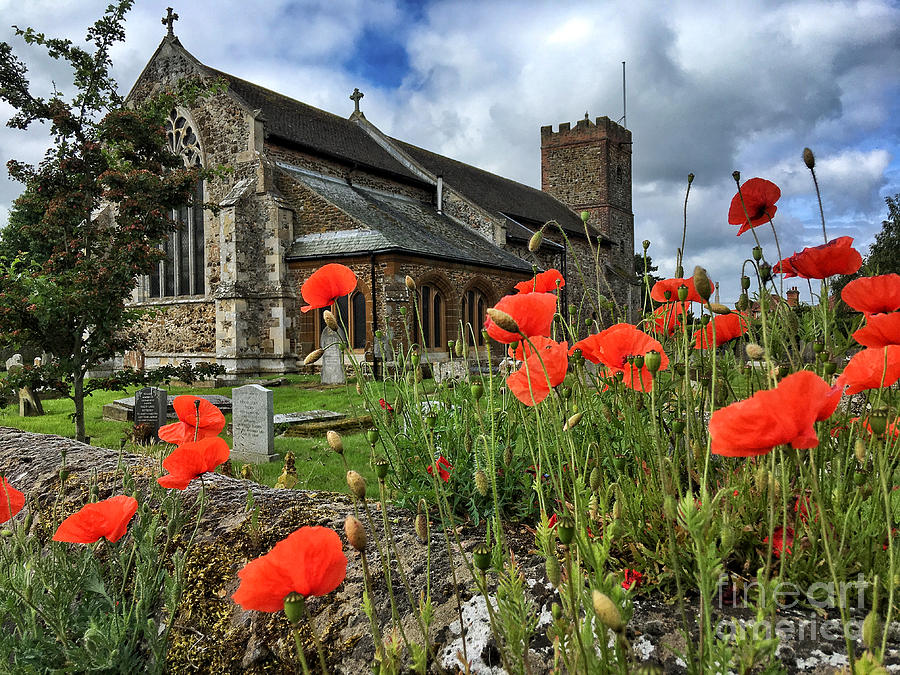 Nature Photograph - The Church of St Mary the Virgin by John Edwards