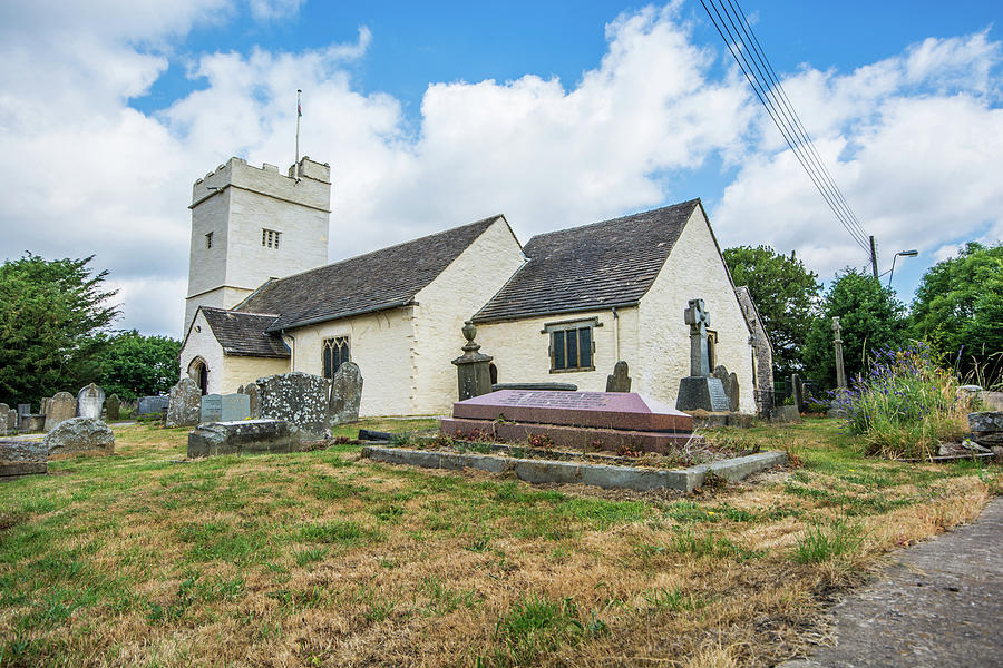 The Church Of St Sannan Bedwellty 2 Photograph by Steve Purnell