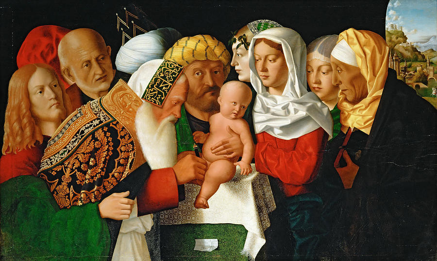 The Circumcision Painting by Bartolomeo Veneto
