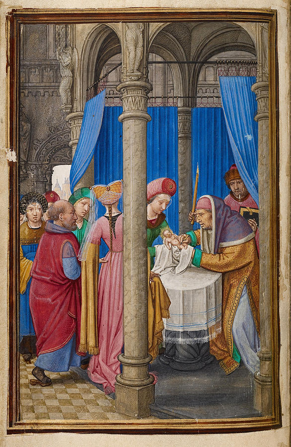 The Circumcision Painting by Simon Bening