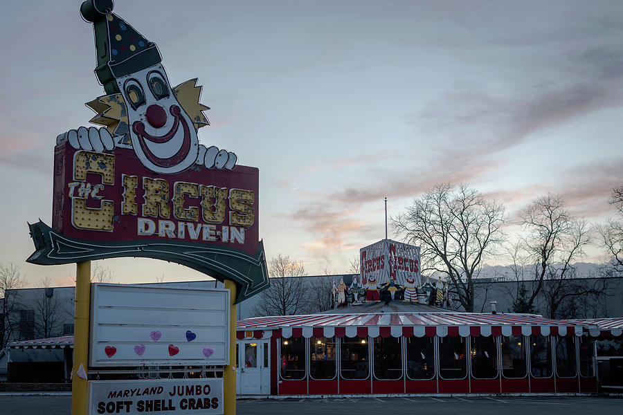 The Circus Drive In Wall Township NJ Photograph by Terry DeLuco
