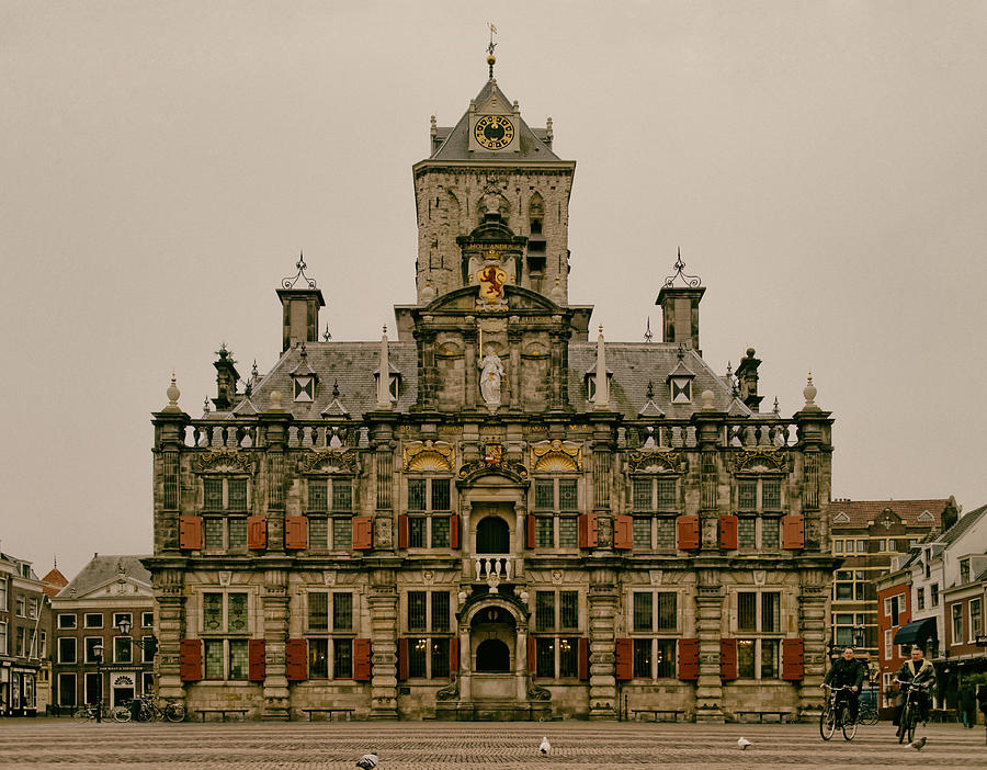 The City Hall of Delft the Netherlands Photograph by Adam Rainoff