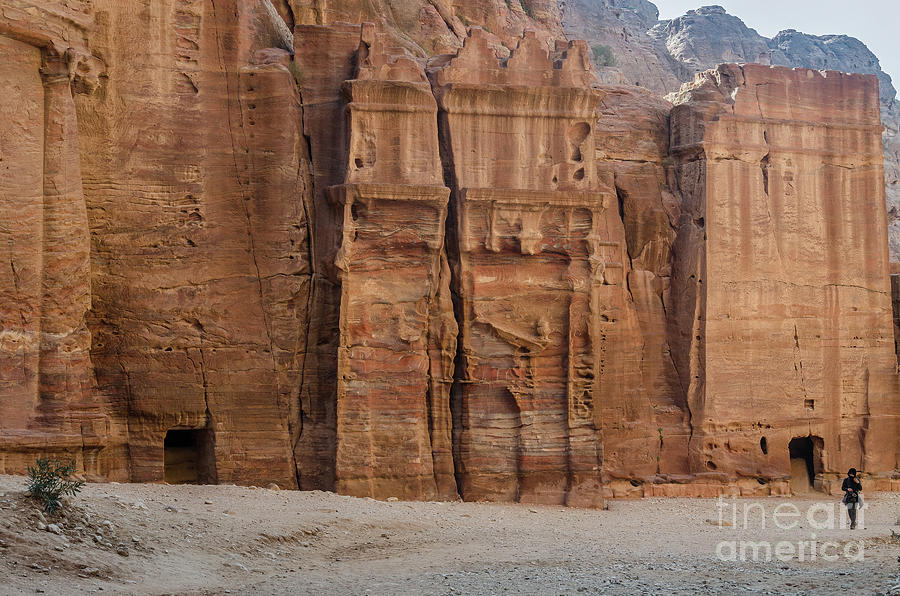 The City Of Petra, Jordan 3 Photograph by Perry Rodriguez