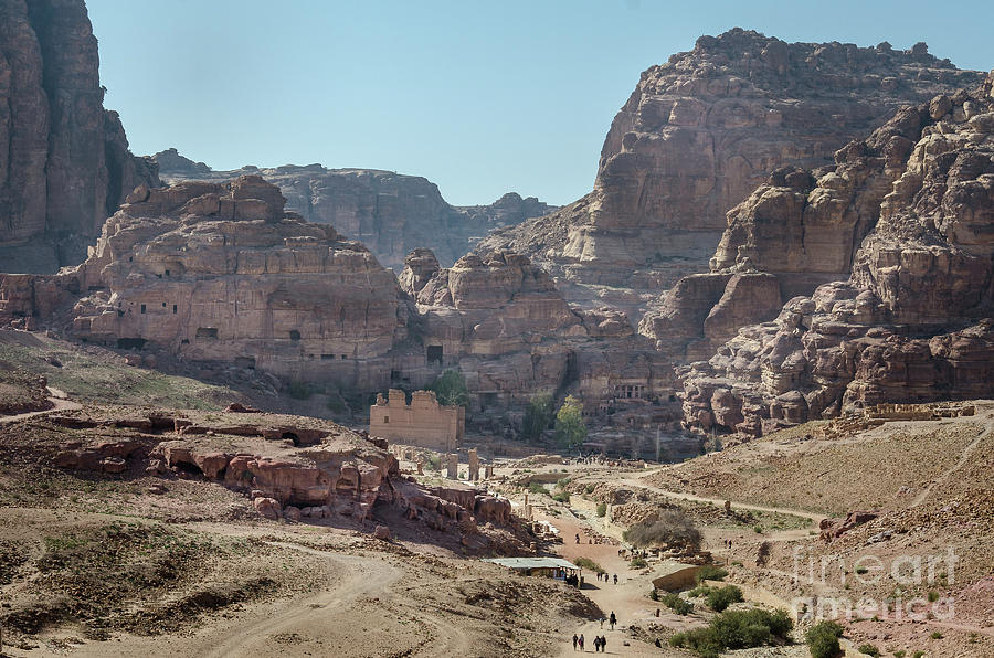 The City of Petra, Jordan Photograph by Perry Rodriguez
