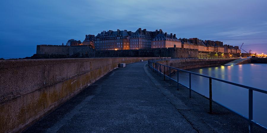 The city of Saint Malo Photograph by Stephen Taylor
