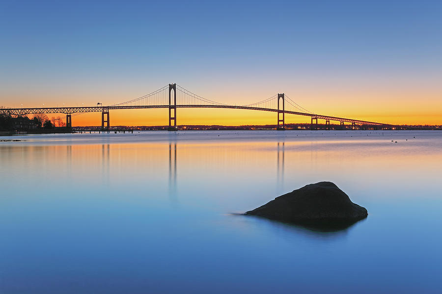 The Claiborne Pell Bridge Photograph by Juergen Roth