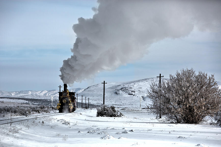 The Classic Steam Engine Photograph by David Andersen