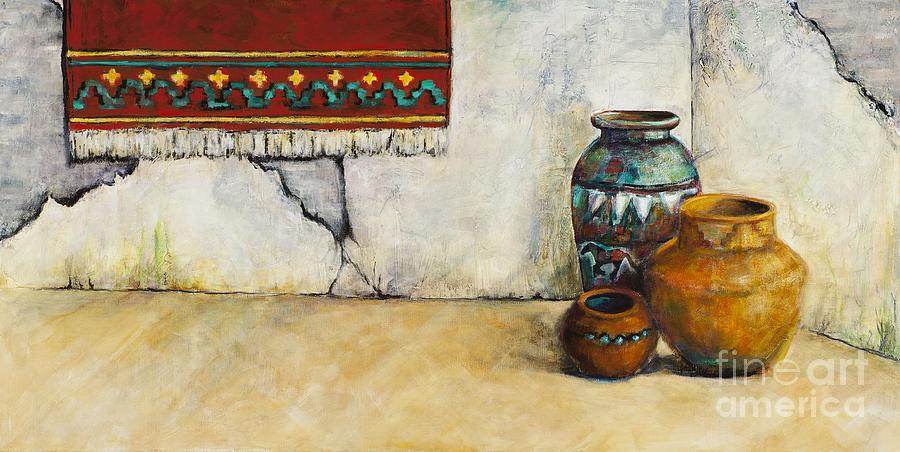 The Clay Pots Painting by Frances Marino