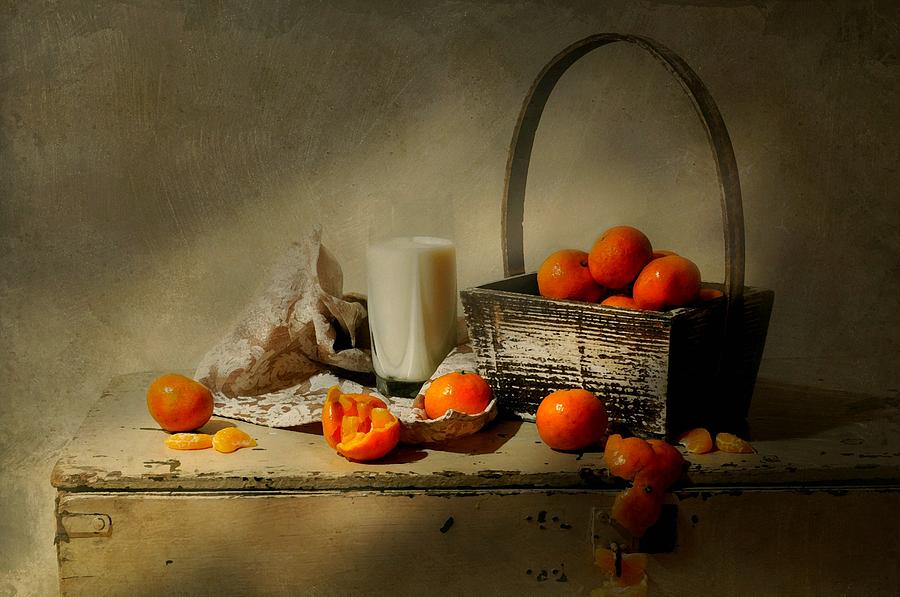 The Clementine Basket Photograph by Diana Angstadt