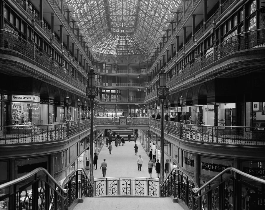 The Cleveland Arcade 1966 Photograph by Mountain Dreams