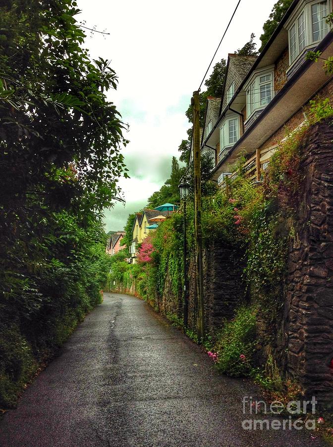 The Cliff Path at Lynton Photograph by Joan-Violet Stretch