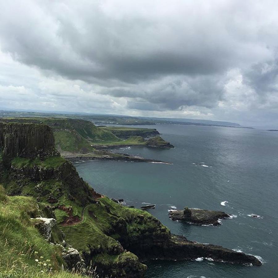 The Cliffs At Giants Causeway Photograph by Jen Lynn Arnold - Fine Art ...