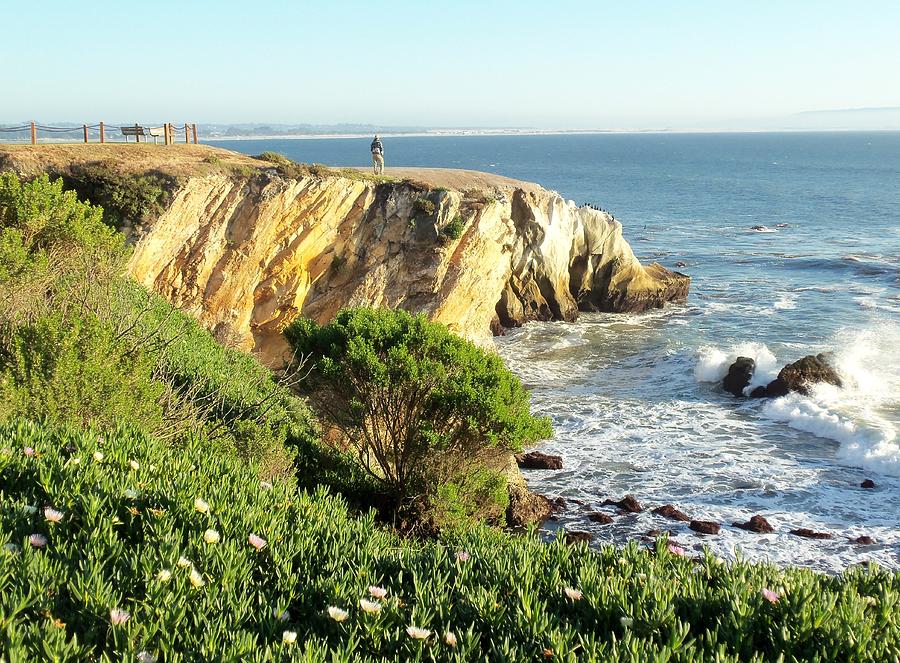 The Cliffs at Shell Beach California Photograph by Jan Moore