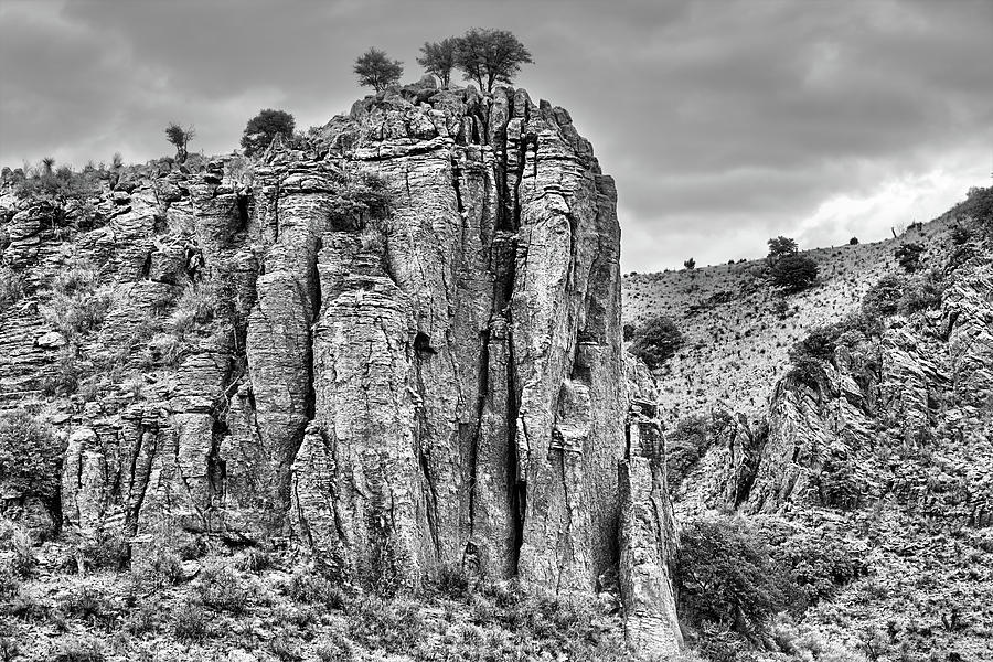 The Cliffs of Davis Mountains State Park Photograph by JC Findley