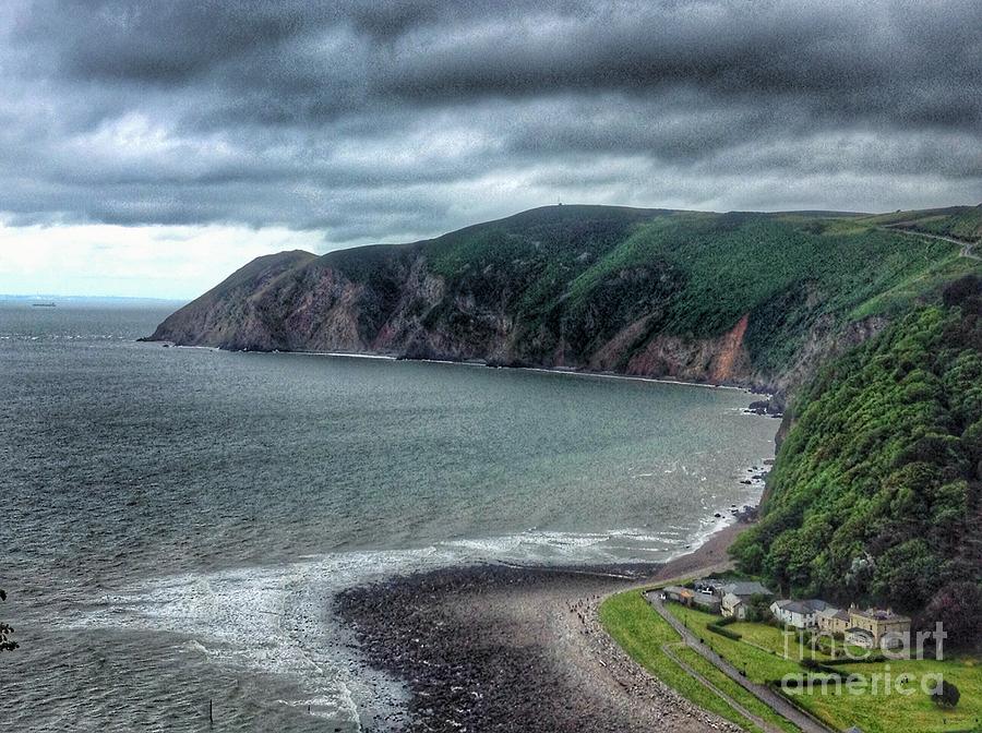 The Cliffs of Exmoor Photograph by Joan-Violet Stretch