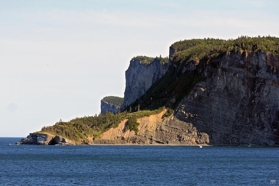 The Cliffs of Forillon  Photograph by John Meader