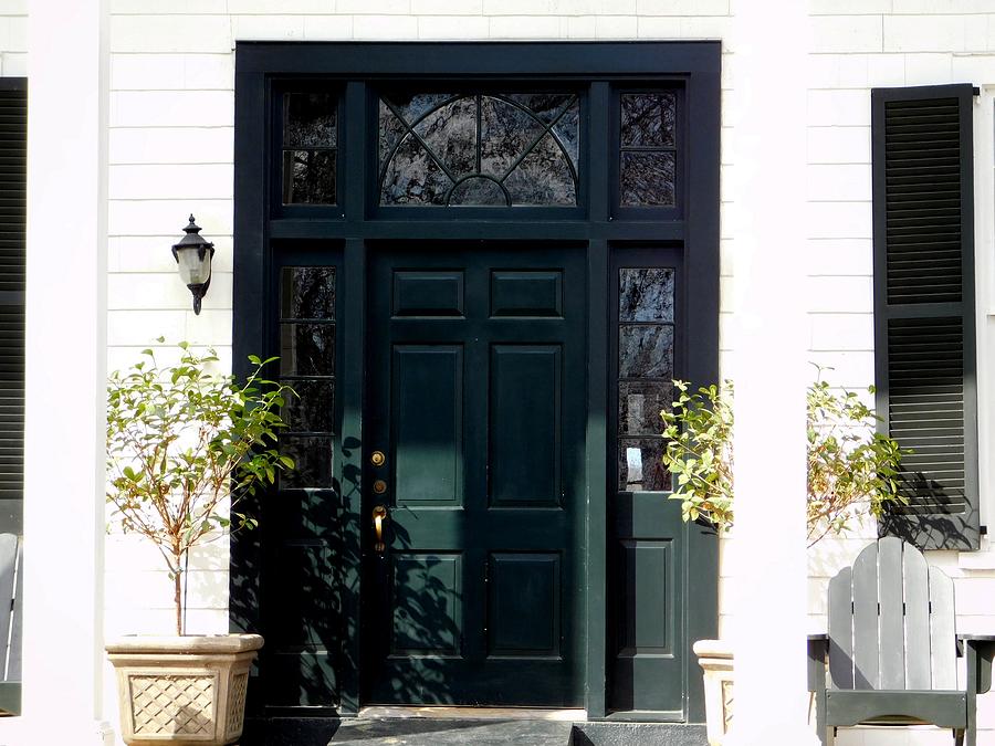 The Clifton Inn - Front Door Photograph by Arlane Crump - Fine Art America