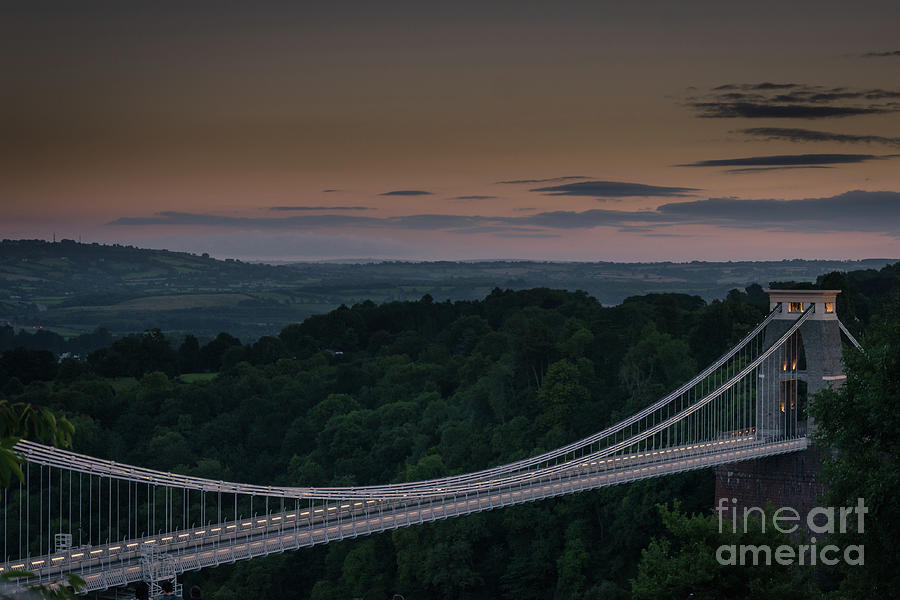 The Clifton Suspension Bridge, Bristol England Photograph by Perry Rodriguez