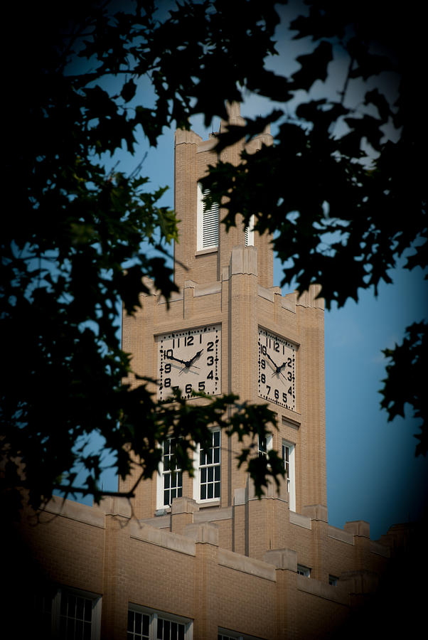 Campus Photograph - The Clock tower by Mark Dodd