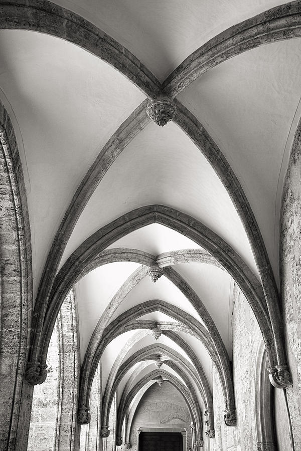 Architecture Photograph - The Cloister At Centro Del Carmen by For Ninety One Days