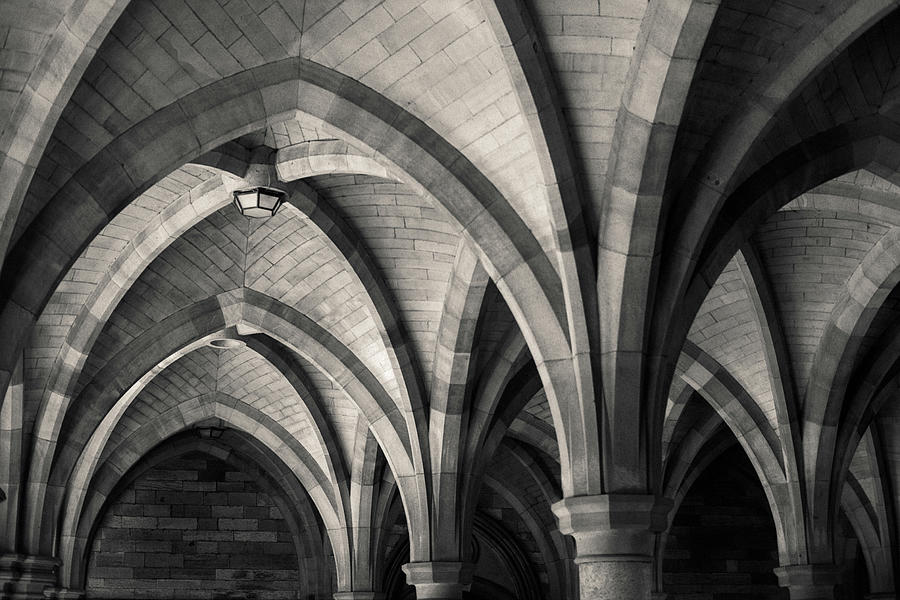 Architecture Photograph - The Cloisters by Dave Bowman