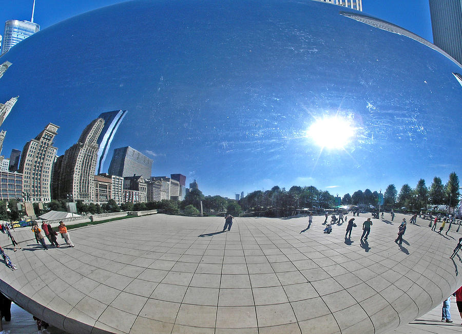 The Cloud Gate in Chicago Photograph by Terence McSorley