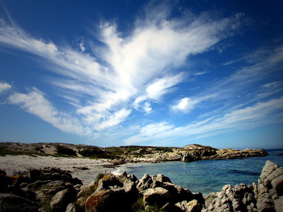 The Clouds Caressing Monterey Bay Two Photograph by Joyce Dickens