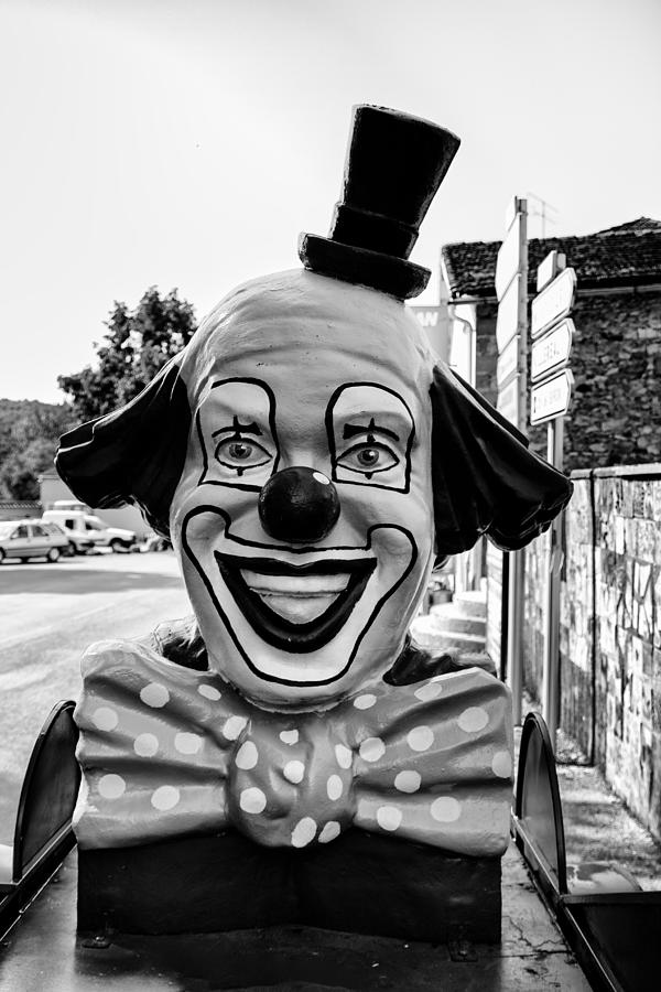 The Clown Comes to Town Photograph by Georgia Clare