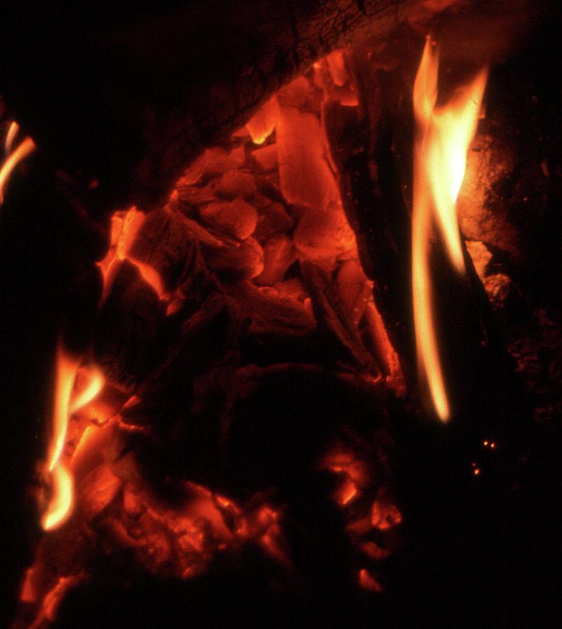 The Coals In The Fire Two  Photograph by Lyle Crump
