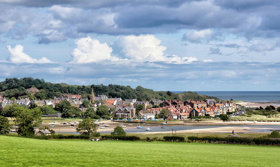 The Coastal Village Of Alnmouth Photograph by Jeff Townsend