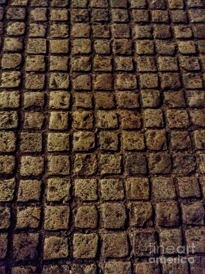 The Cobbles At The Wapping Photograph by Joan-Violet Stretch