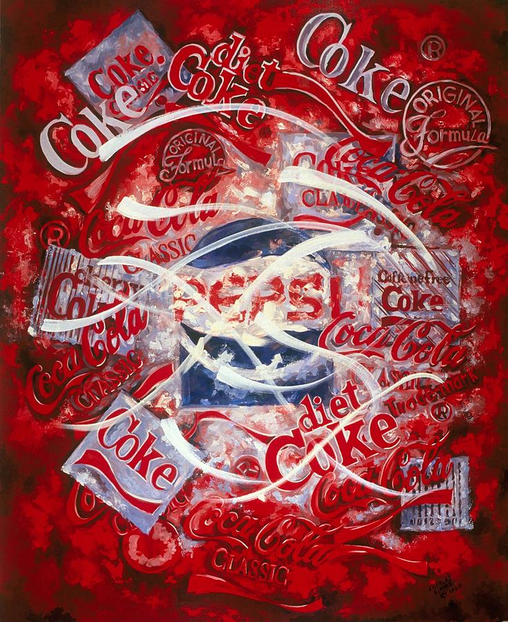 The Coca Cola Affair Painting by Charles Simms - Fine Art America