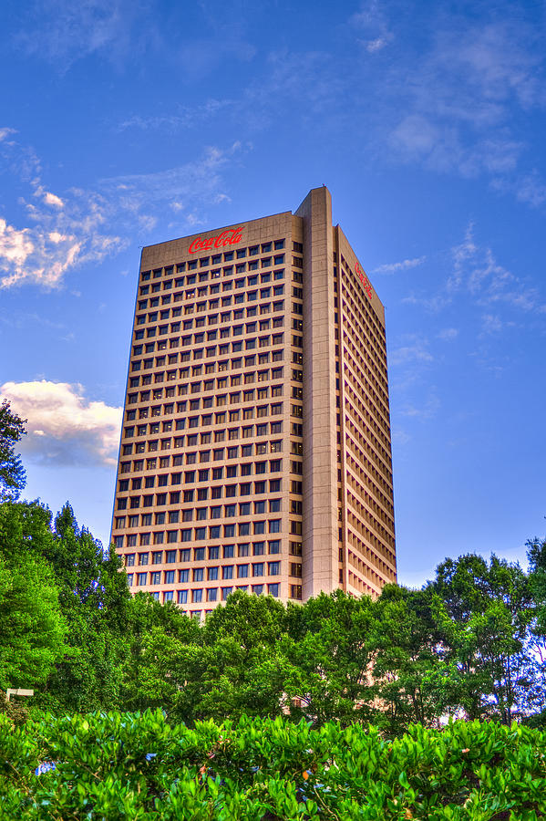 The Coca-Cola Company Headquarters Atlanta Georgia Architectural Art Photograph by Reid Callaway