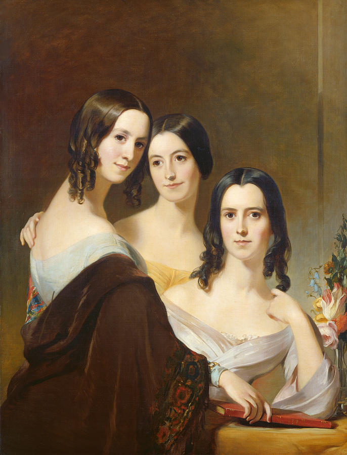 The Coleman Sisters Painting by Thomas Sully | Fine Art America