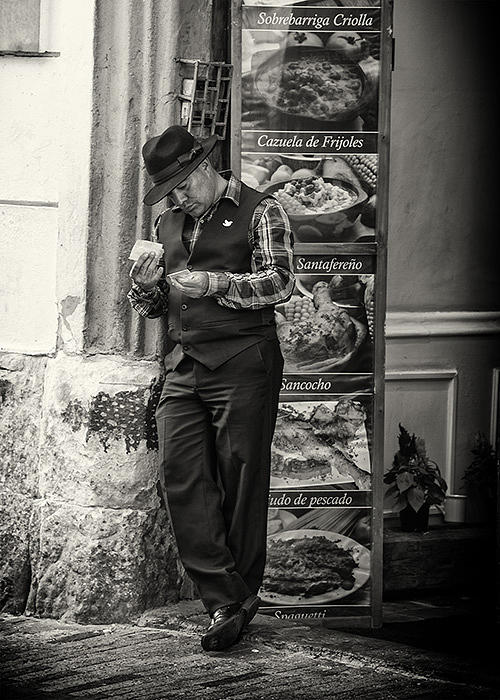 Shop Owner Photograph - The Colombian by Nichon Thorstrom