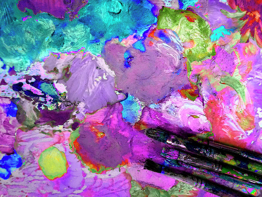 The Color Palette Painting Digital Art