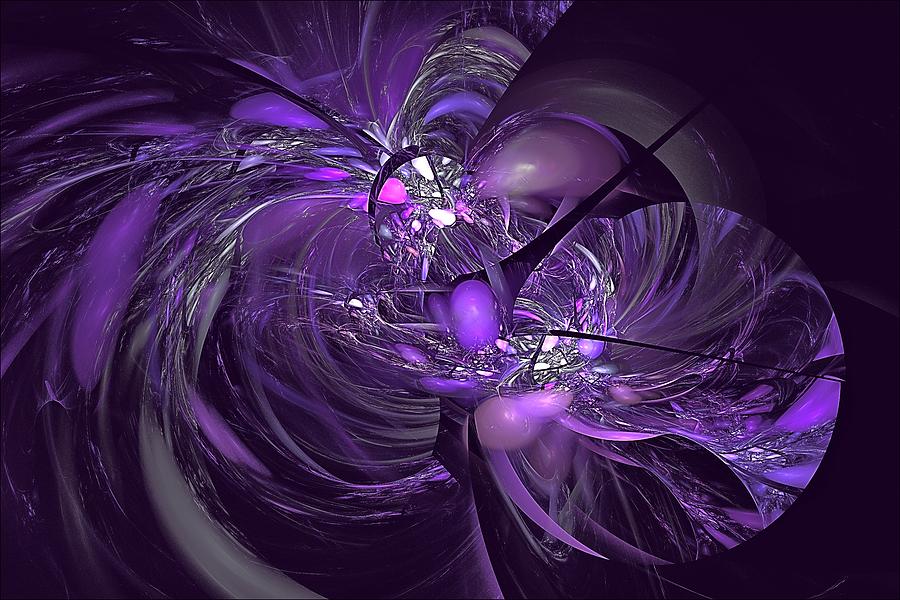 The Color Purple Digital Art by Doug Morgan