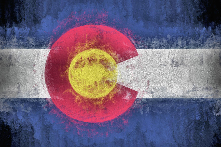 The Colorado Flag Photograph by JC Findley
