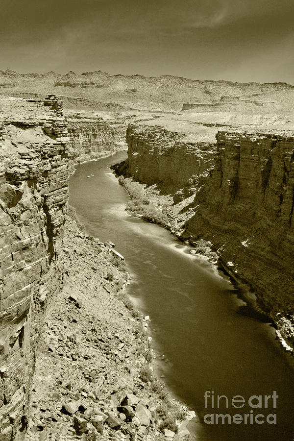 Colorado Photograph - The Colorado River by Pete Hellmann Colorado Photograph - The Colorado River by Pete Hellmann