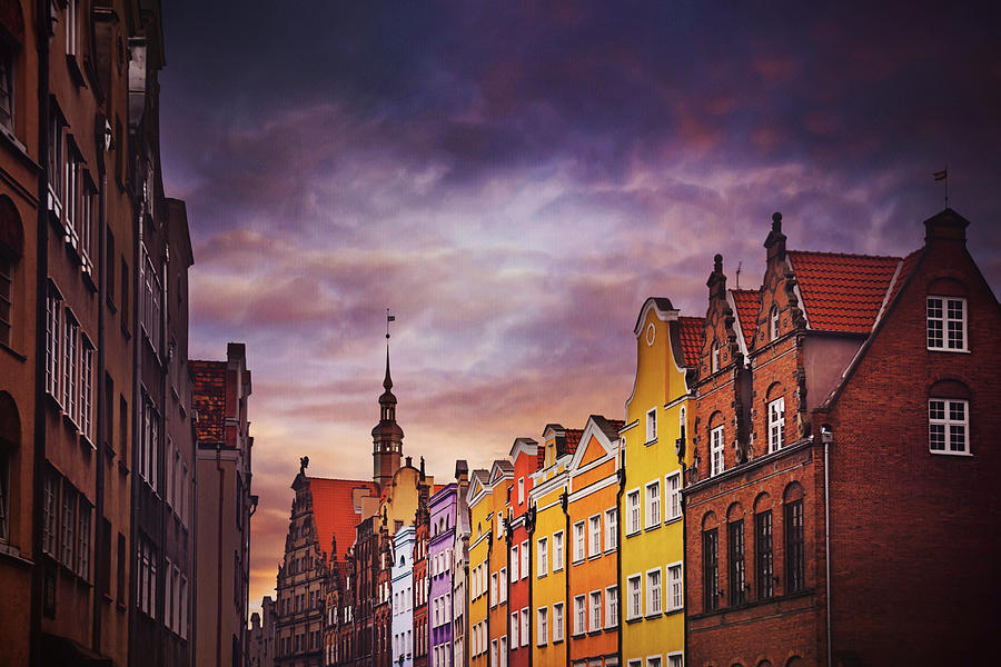 The Colorful Architecture Of Gdansk Photograph