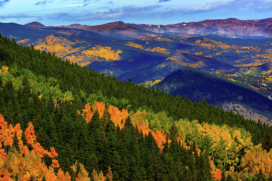 The Colorful Rockies Photograph by John De Bord