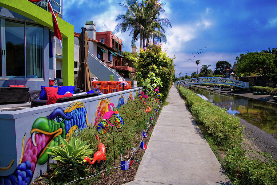 The Colorful Side of the Canal Photograph by Lynn Bauer